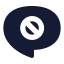 Comment Block icon with solid standard style